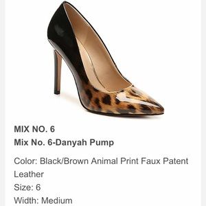 Cheetah heels size 6